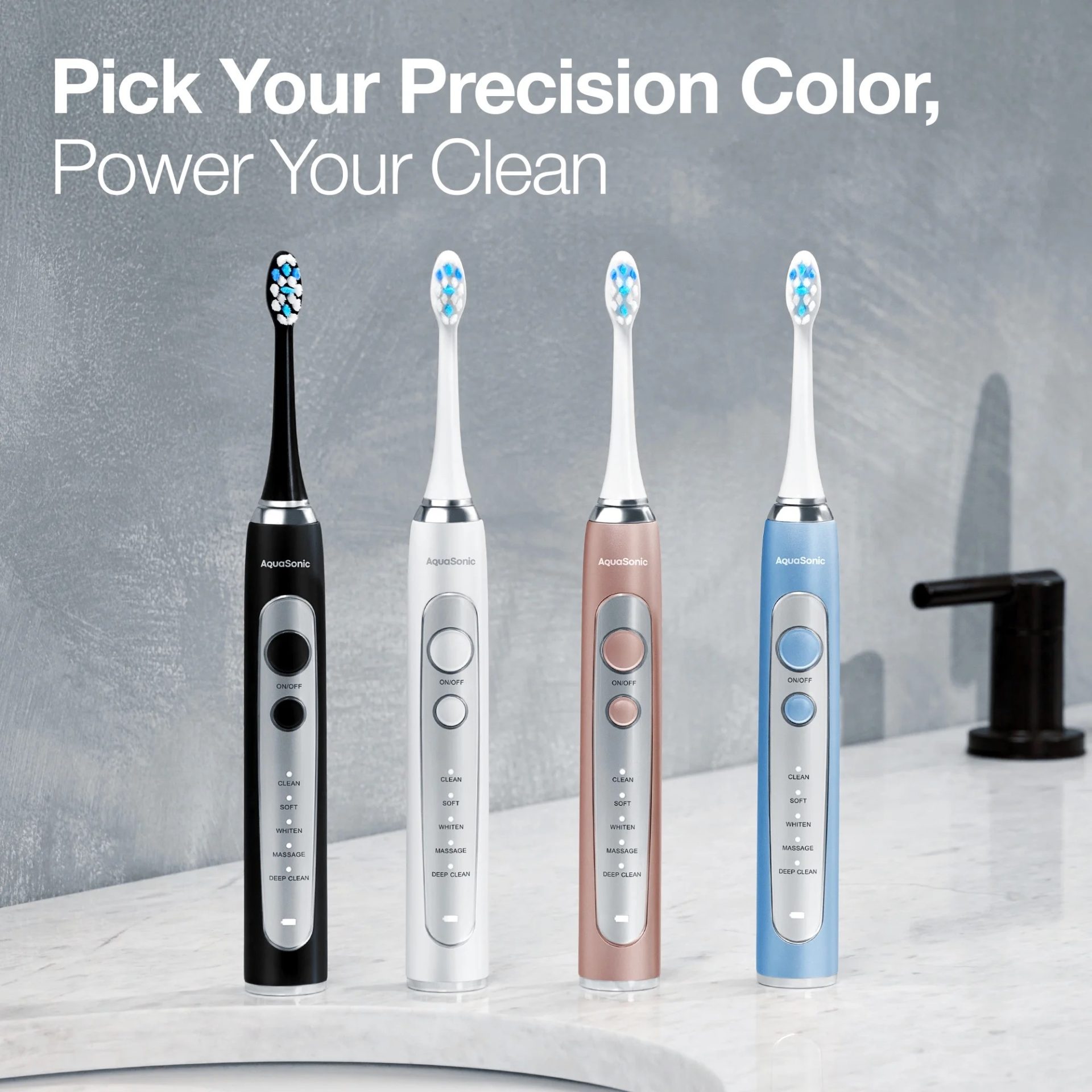 AquaSonic Precision Toothbrush