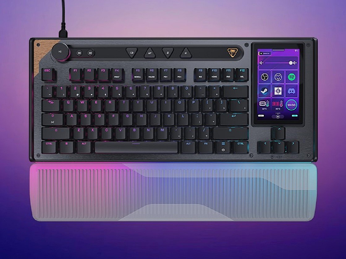 Turtle Beach Command Series keyboard top down